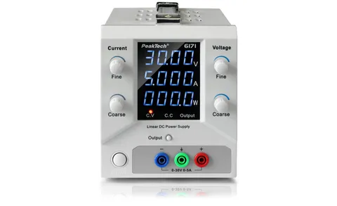 PeakTech® P 6171 Laboratoriestrømforsyning