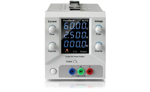 PeakTech® P 6170 Laboratoriestrømforsyning