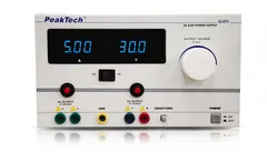 PeakTech&#174; P 6120 AC/DC laboratoriestr&#248;mforsyning