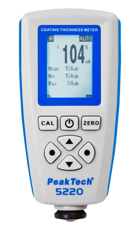 PeakTech 5220 Mymåler materialtykkelsesmåler 0 ... 1300µm