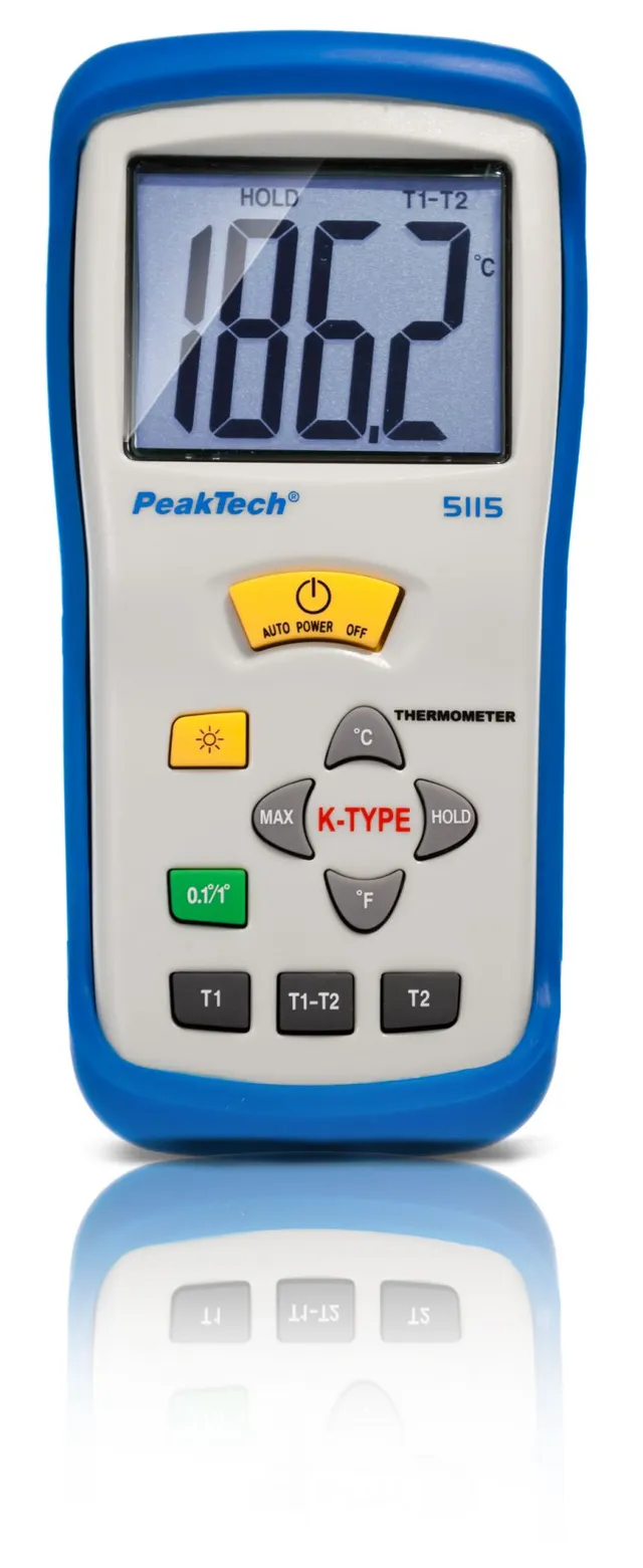 PeakTech® P 5115» Digitalt termometer K-type / -50 ... +1300°C 