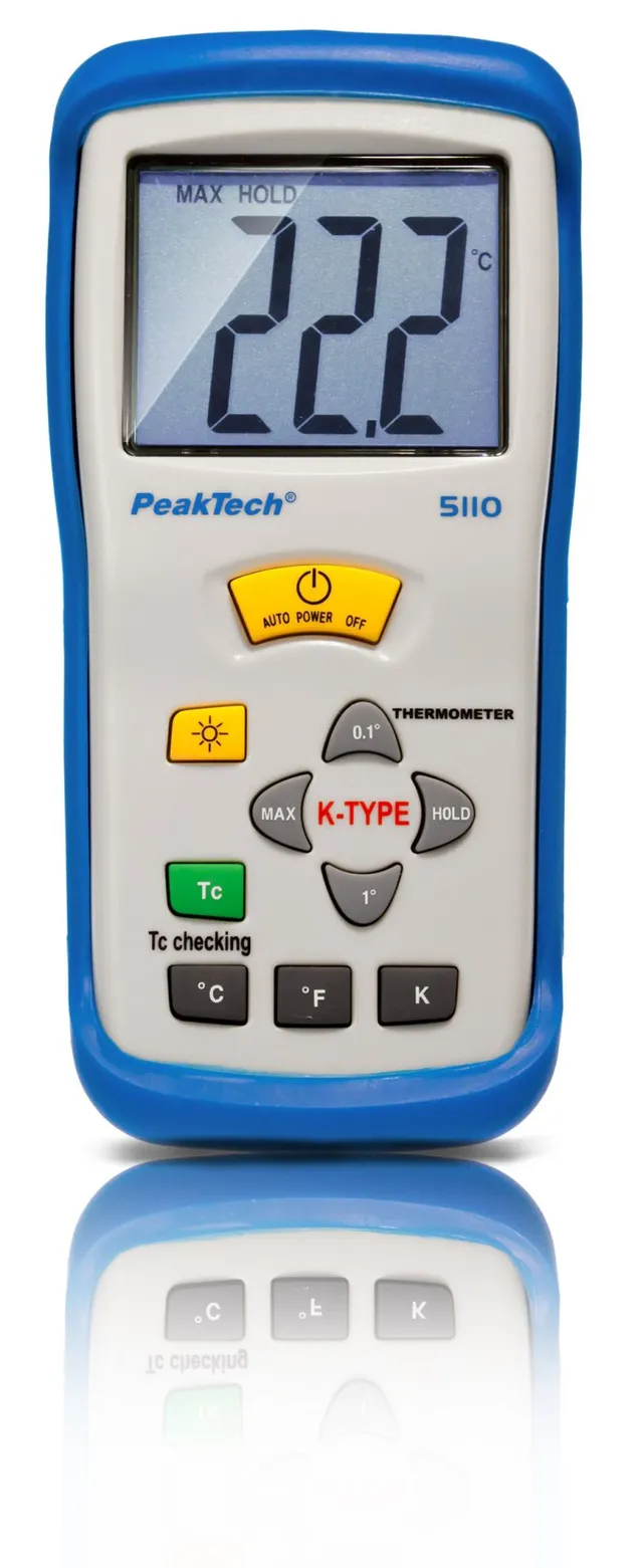 PeakTech® P 5110» Digitalt termometer K-type / -50 ... +1300°C 
