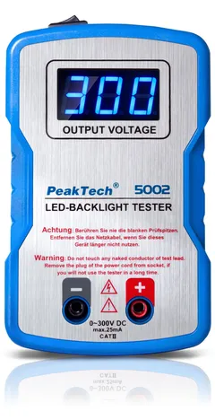 PeakTech&#174; P 5002&#187; LED-tester 0 … 300V DC