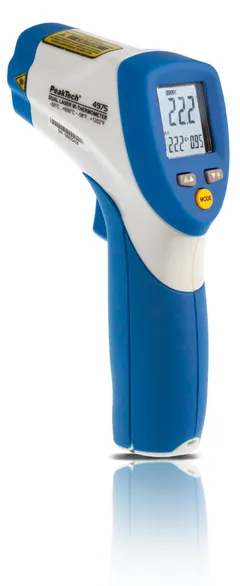 PeakTech&#174; P 4975 Dobbeltlaser IR-termometer,-50..+650 &#176;C