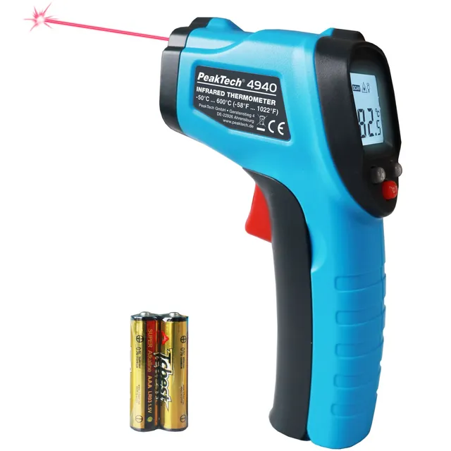 PeakTech® P 4940» Mini IR-termometer (-50 °C ... +600 °C ~ 12:1) 
