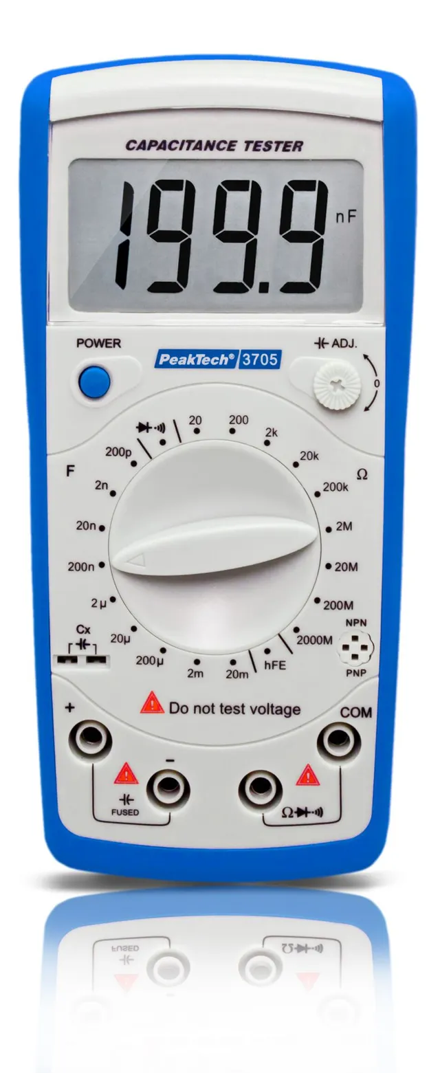 PeakTech® P 3705 Digital kapasitansmåler 