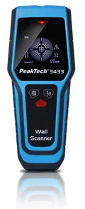 PeakTech P 3433 Multidetektor for tre, metall &amp; strømførende ledninger