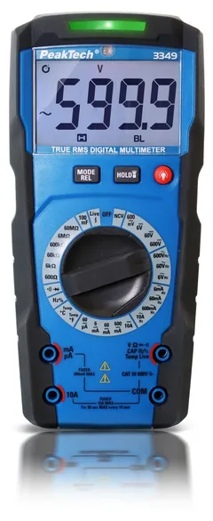 PeakTech&#174; P 3349&#187; Digitalt multimeter TrueRMS 6000 tellinger, manuel