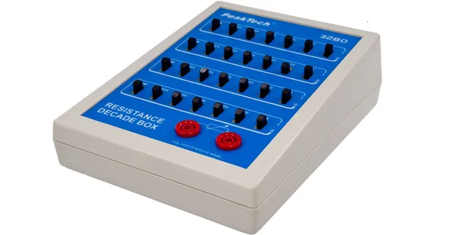 PeakTech® P 3280» Motstandsdekade 1 O til 11,111 MO 