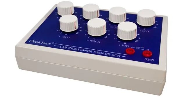 PeakTech® P 3265» Motstandsdekade 1 O til 11,111 MO 