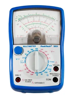 PeakTech&#174; P 3201&#187; Analogt multimeter 500 V AC/DC, 10 A DC