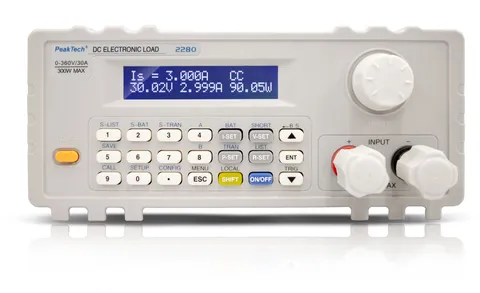 PeakTech® P 2280 DC elektronisk last med USB