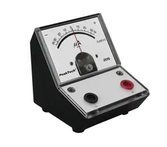 PeakTech&#174; P 205-08&#187; Analog galvanometer ,+/- 35&#181;A DC