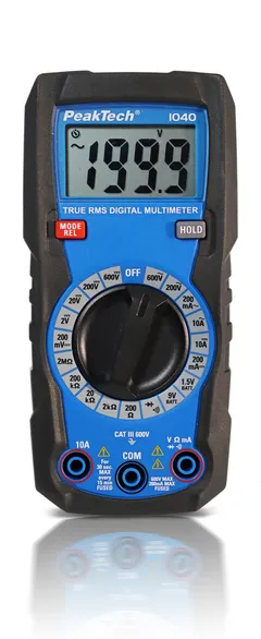 PeakTech&#174; P 1040&#187; TrueRMS digitalt multimeter 2000 tellinger