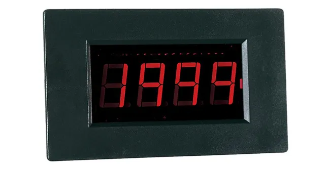 PeakTech LED Voltmeter-modul 14 mm tall Farge: Rød 