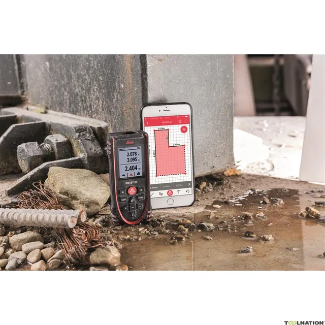 Leica DISTO X3 avstandsmåler Håndholdt laseravstandsmåler 