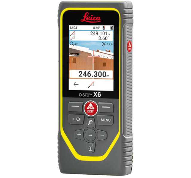 Leica DISTO X6 P2p avstandsmålerpakke Håndholdt laseravstandsmåler 