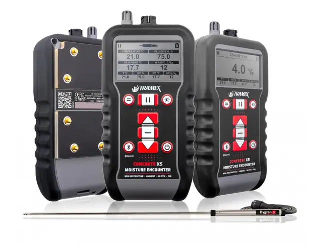 Tramex CMEX5 fuktmåler for betong. 