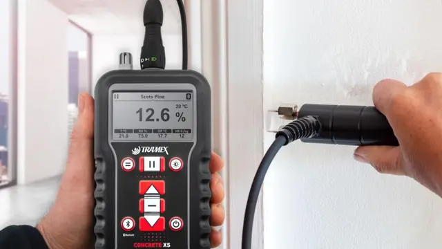 Tramex CMEX5 fuktmåler for betong. 
