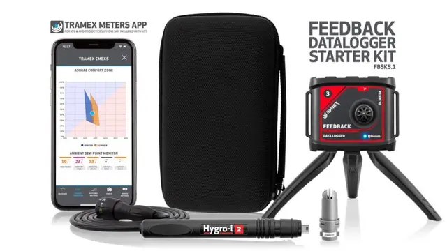 Tramex FBSK datalogger startsett for RH og temp. 