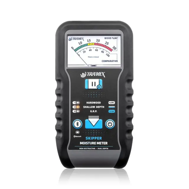 Tramex Skipper 5 fuktsøker for glassfiber, f.eks båter. 