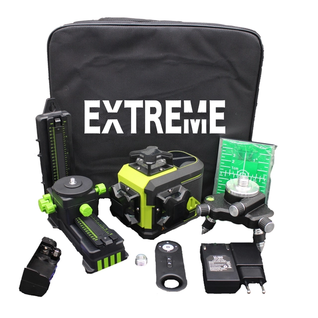 Extreme 360G Pro G3 Krysslaser komplett pakke 