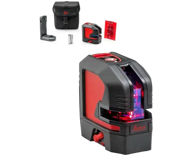 Leica Lino L2s krysslaser  rød laser Selvnivellerende krysslinjelaser 