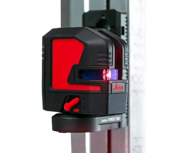 Leica Lino L2s krysslaser  rød laser Selvnivellerende krysslinjelaser 