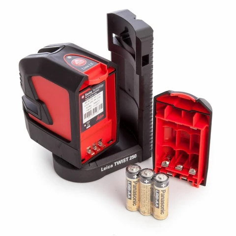 Leica Lino L2s krysslaser  rød laser Selvnivellerende krysslinjelaser 