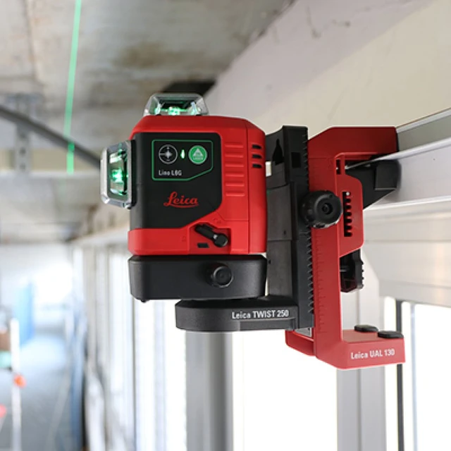 Leica Lino L6G 360 krysslaserpakke selvnivellerende 3x360° laser 