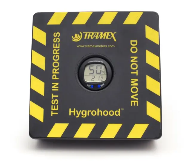 Tramex Hygrohood med hygrometer max/min. 
