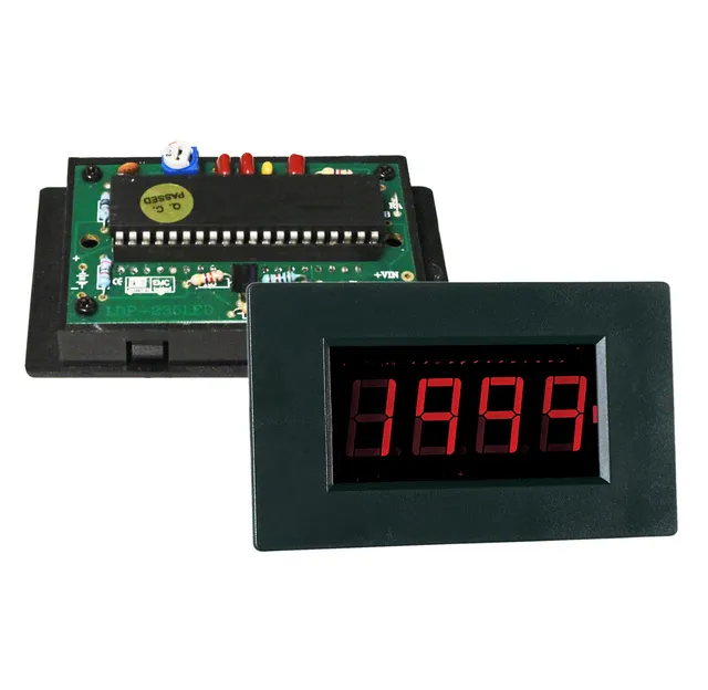 PeakTech LED Voltmeter-modul 14 mm tall Farge: Rød 