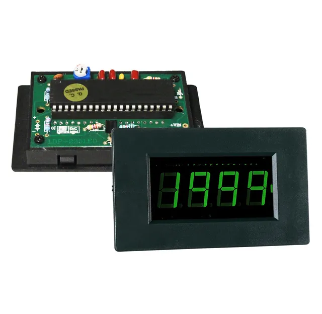 PeakTech LED Voltmeter-modul 14 mm tall Farge: Grønn 