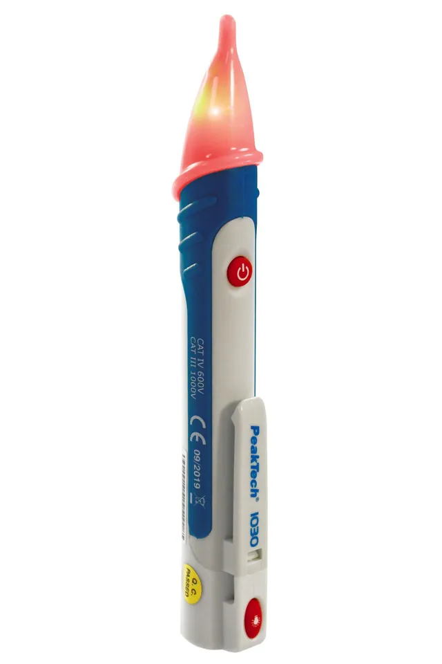 PeakTech® P 1030» AC-spenningsdetektor 50–1000 V AC, berøringsfri 