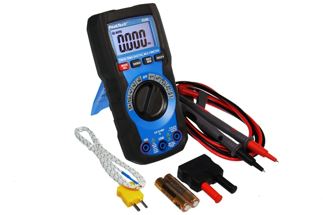 PeakTech® P 1041» TrueRMS digitalt multimeter 4000 tellinger 