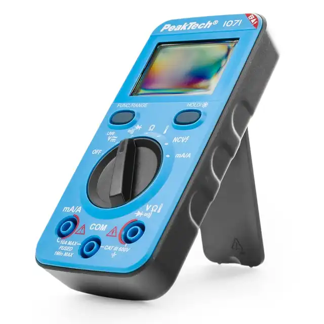 PeakTech® P 1071» 600V AC/DC multimeter med NCV og spenningstest 