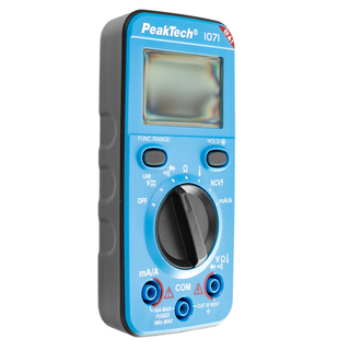 PeakTech® P 1071» 600V AC/DC multimeter med NCV og spenningstest 