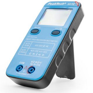 PeakTech® P 1072» 600V AC/DC smart multimeter med NCV og live-test 