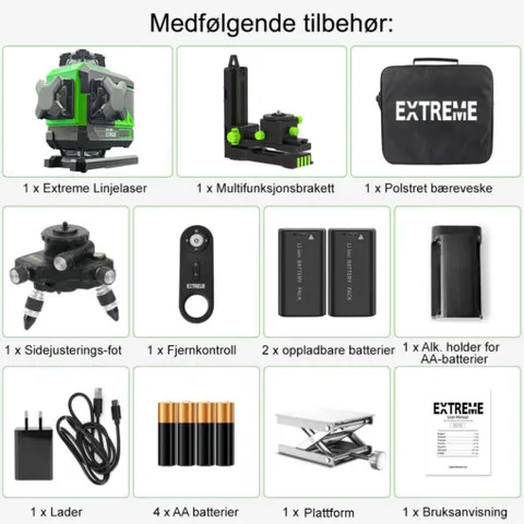 Extreme 360G Pro G4 komplett pakke med avanserte funksjoner 