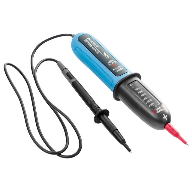 PeakTech® P 1094» 12 ... 400V AC/DC Spenningstester med LED-skjerm 