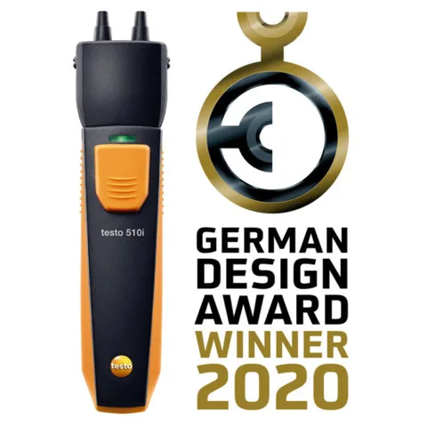 TESTO 510i Differensialtrykkmåler For smarttelefon 