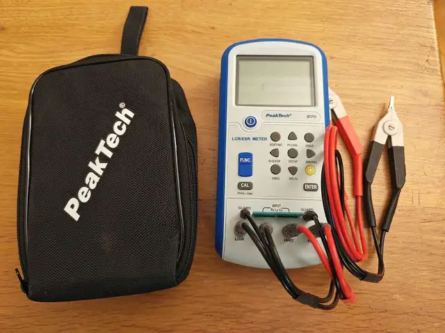 PeakTech® P 2170» LCR-/ESR-måler 100 Hz - 100 kHz, med USB 