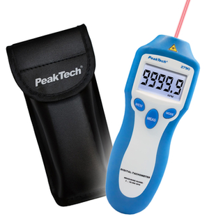 PeakTech® P 2790» Turteller 5-sifret 1 ... 99 999 o/min 