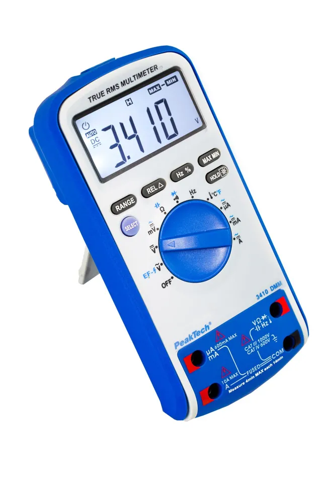 PeakTech® P 3410» Digitalt multimeter 6000 tellinger med TrueRMS 