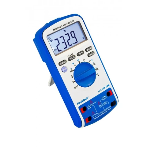 PeakTech® P 3415» Digitalt multimeter 6000 tellinger, TrueRMS og USB 