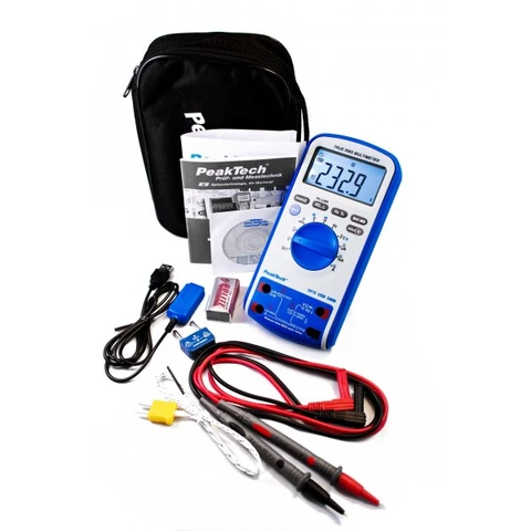 PeakTech® P 3415» Digitalt multimeter 6000 tellinger, TrueRMS og USB 