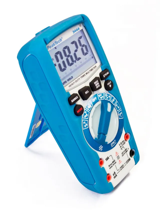 PeakTech® P 3444»  Digitalt multimeter TrueRMS 6000 tellinger, IP67 