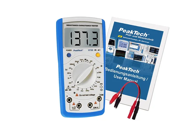 PeakTech® P 3730 Induktans-/kapasitansmåler 