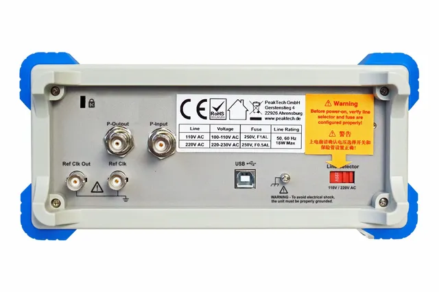 PeakTech® P 4124 A» 2-kanals vilkårlig- funksjonsgenerator, 1 µHz – 10 MHz, 10 W 