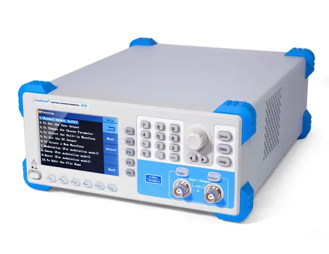 PeakTech® P 4121» 2-kanals vilkårlig- funksjonsgenerator, 1 µHz – 10 MHz 